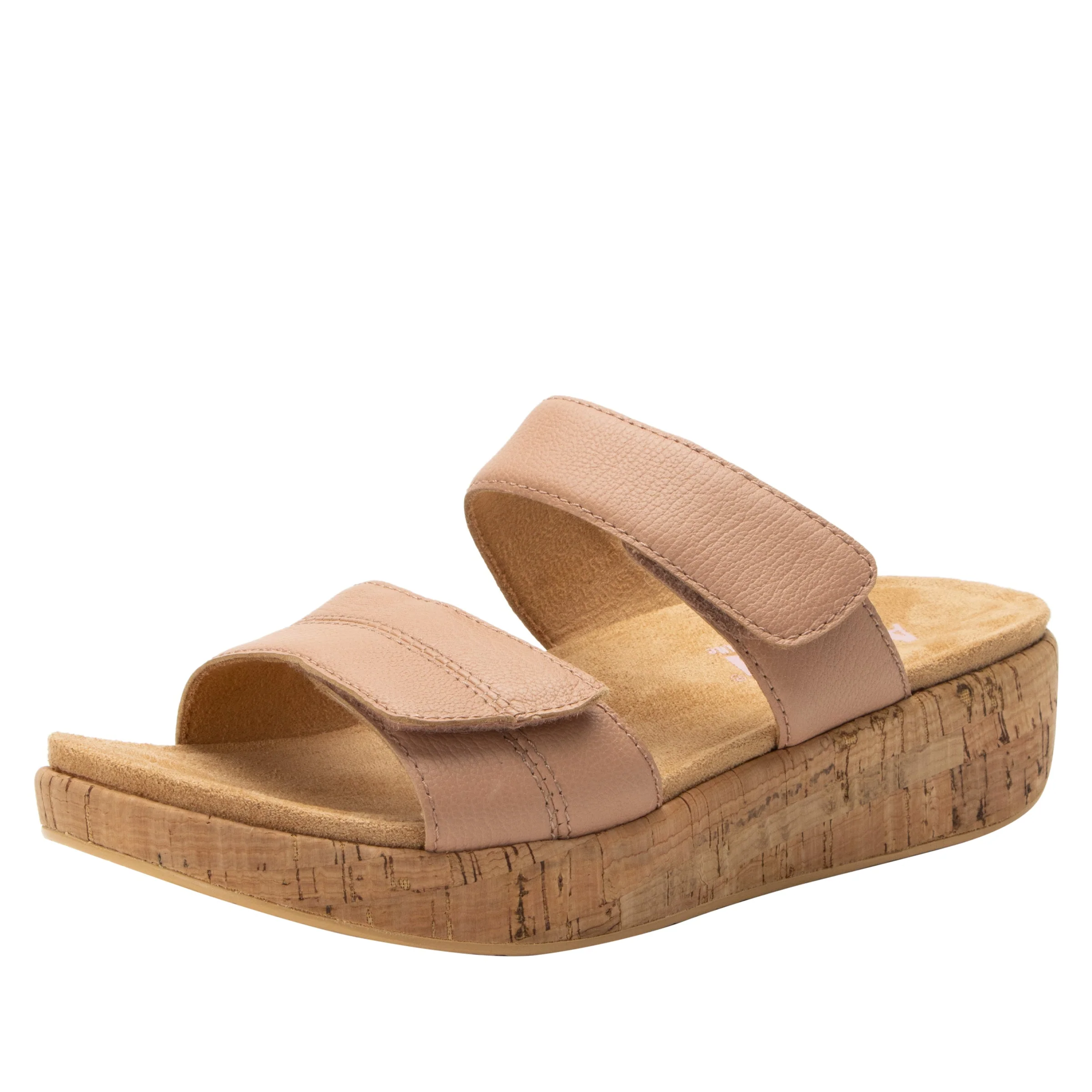 Alegria Women’s Mena Slide Sandals-Mauve Mist