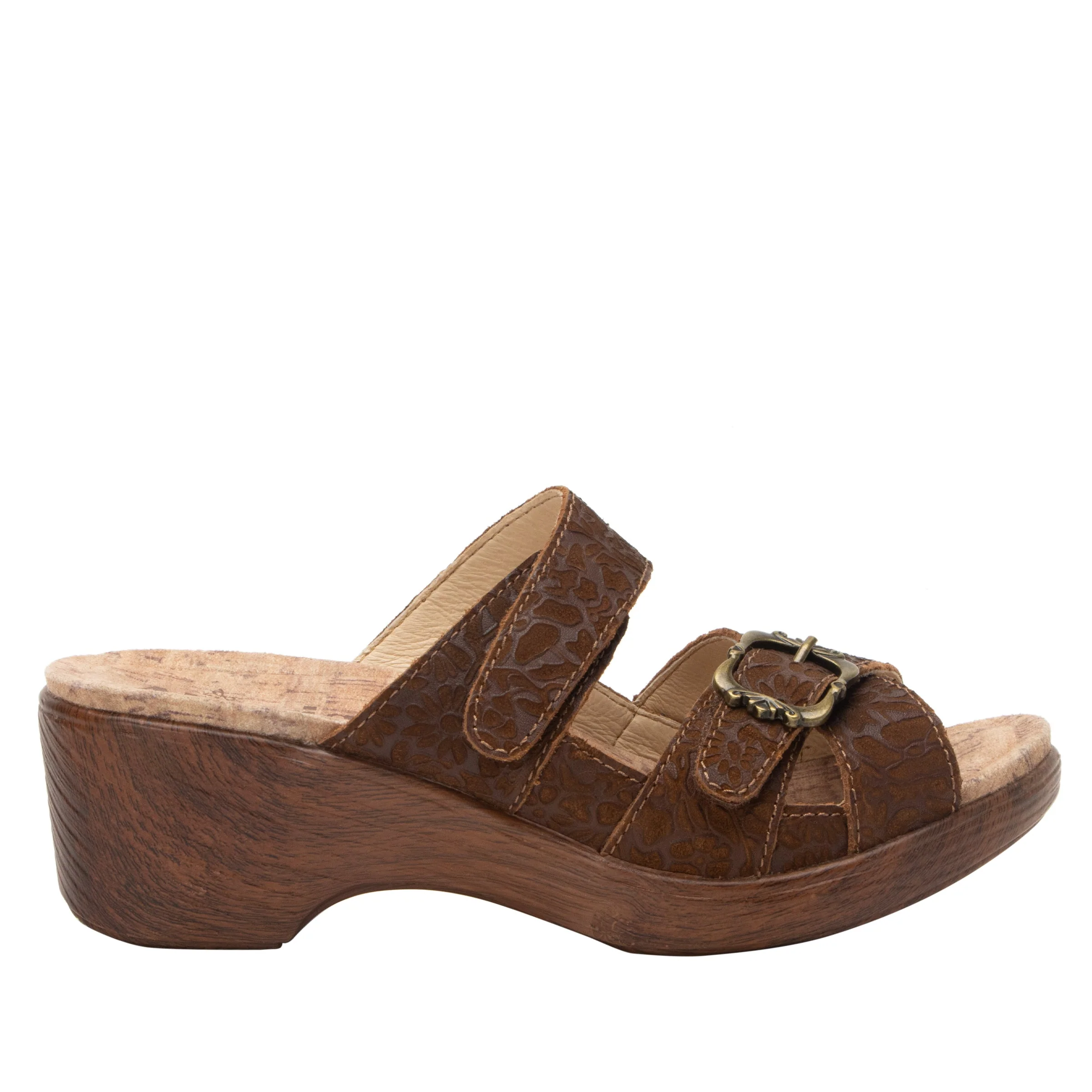 Alegria Women’s Sierra Slip On Sandals-Delicut Tawny