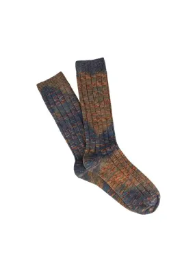 Anonymous Ism Mix Tie Dye Crew Socks Orange