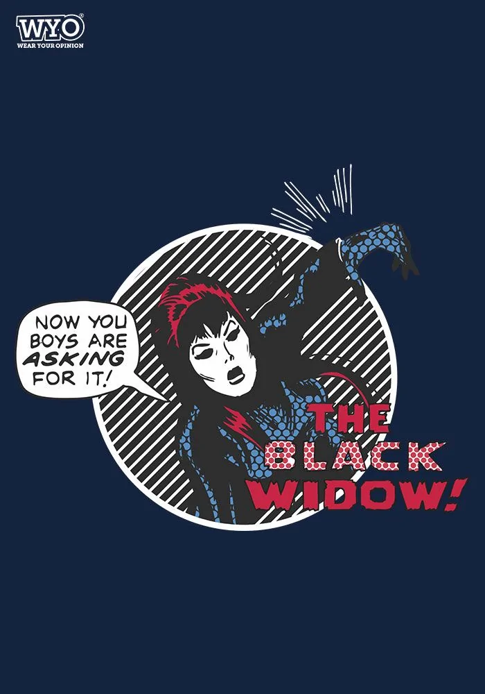 Asking For Black Widow Women Tshirt