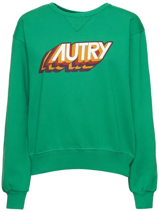 Autry   Aerobic print sweatshirt 