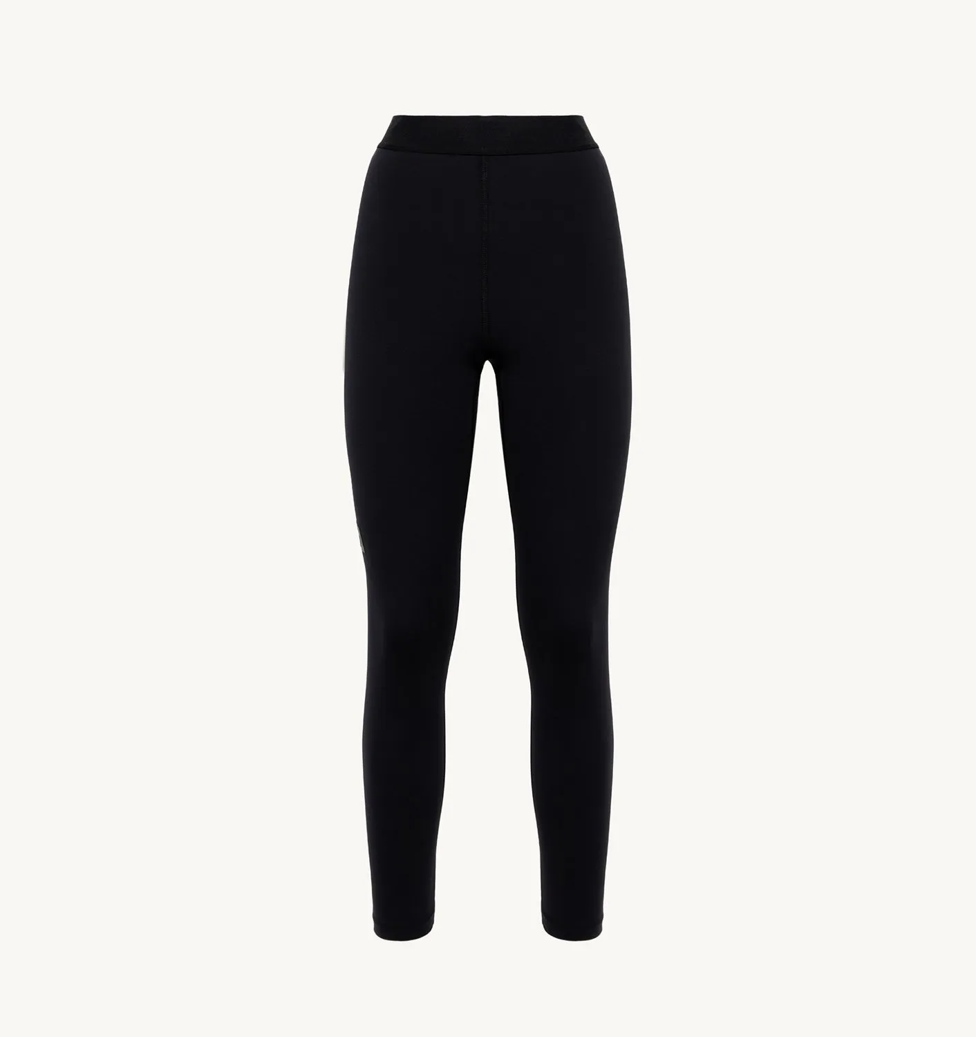 AUTRY APPAREL WOMANBLACK LEGGINGS