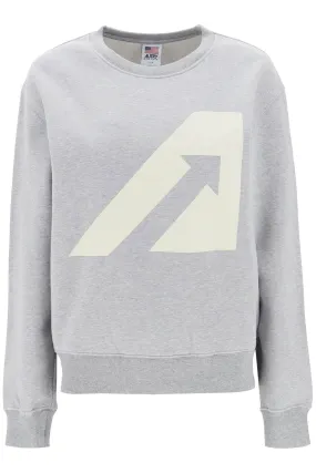 Autry icon crew-neck sweatshirt SWIW407M MELANGE