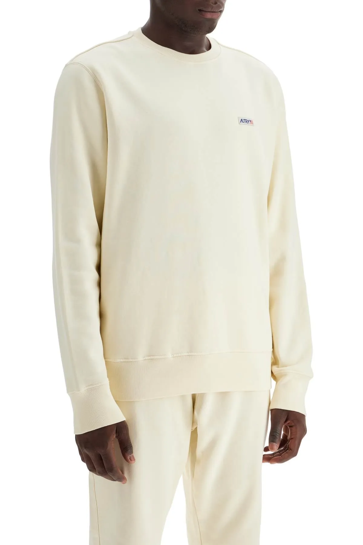 AUTRY relaxed fit crewneck sweat