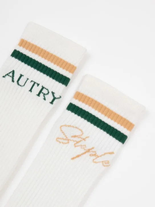 Autry   Staple cotton blend socks 