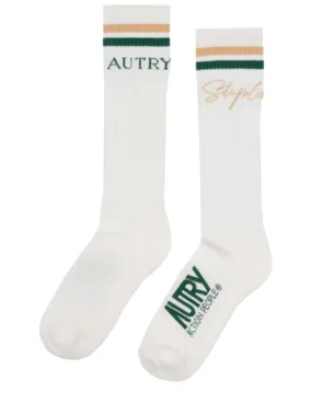 Autry   Staple cotton blend socks 