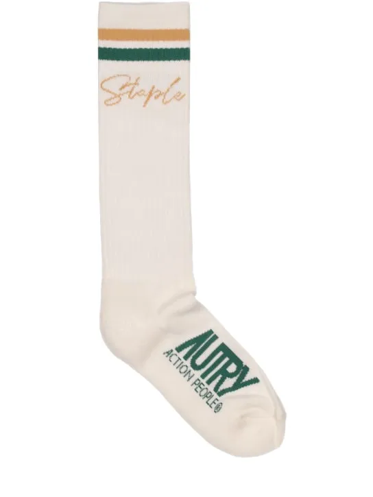 Autry   Staple cotton blend socks 