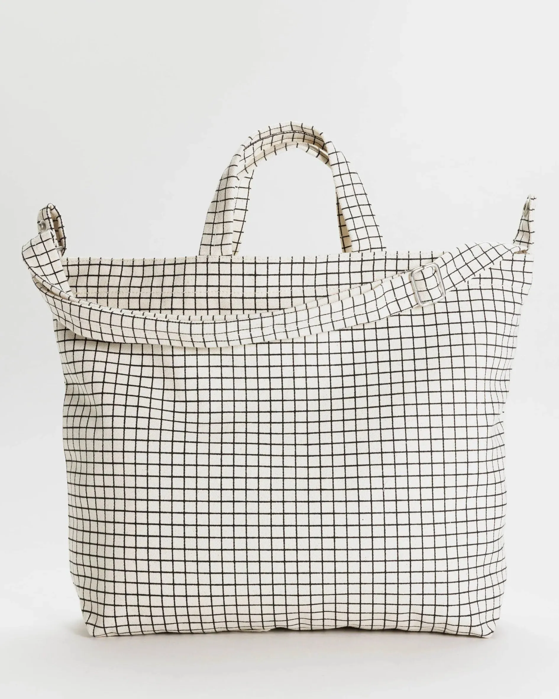 BAGGU Horizontal Zip Duck Bag | Grid