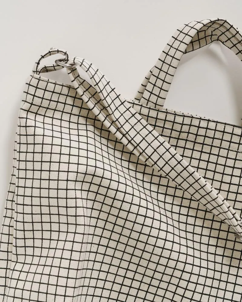 BAGGU Horizontal Zip Duck Bag | Grid