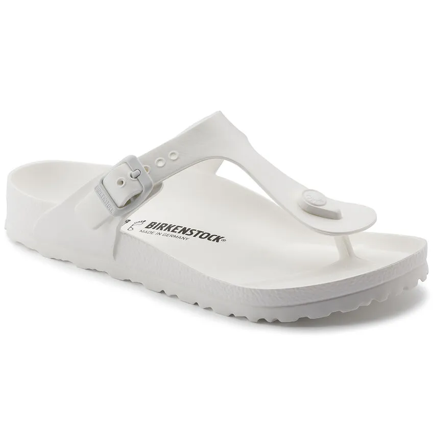 Birkenstock Women’s Gizeh EVA Slip On Sandals-White