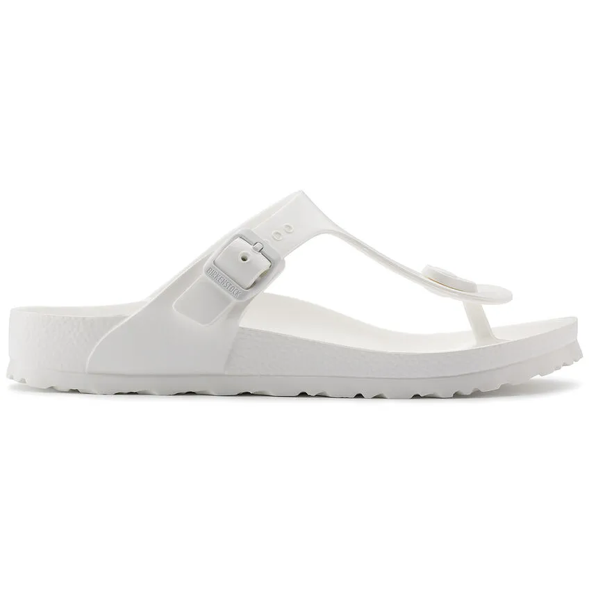 Birkenstock Women’s Gizeh EVA Slip On Sandals-White