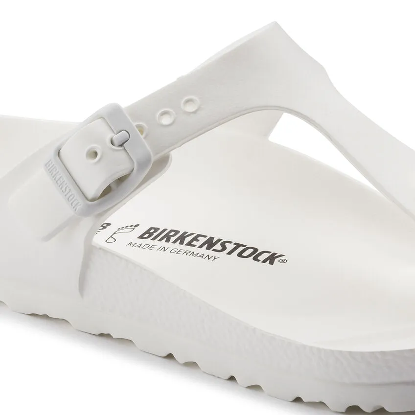 Birkenstock Women’s Gizeh EVA Slip On Sandals-White