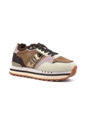 BLAUER Epps01 Sneaker Pelo Donna Cognac Marrone F3EPPS01