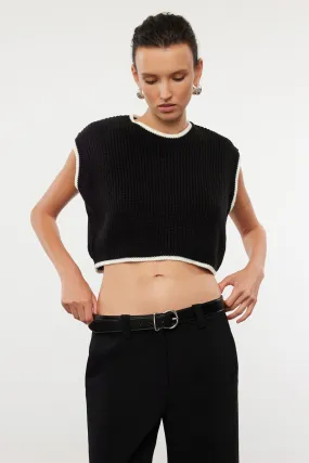 Crop Knitwear Sweater