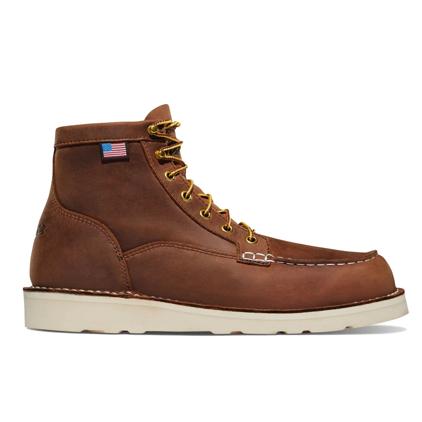 DANNER BULL RUN MOC TOE BOOT TOBACCO