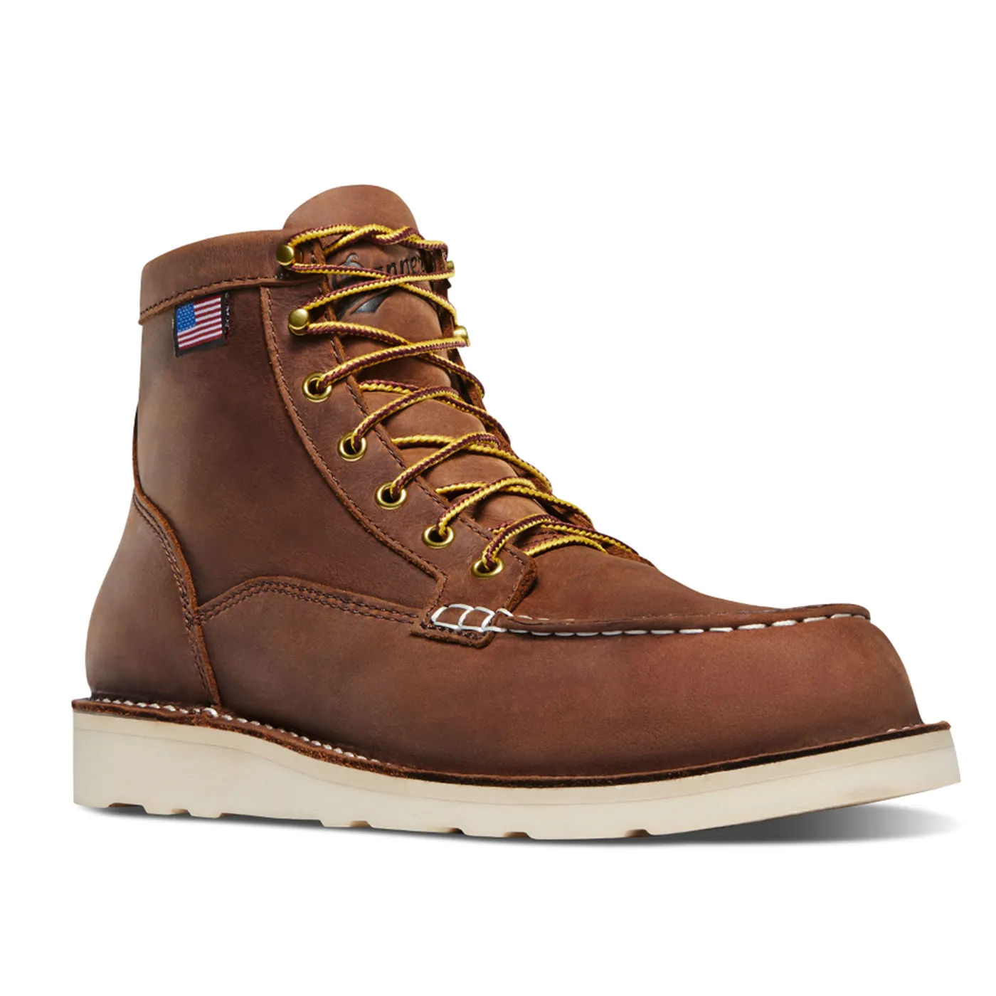 DANNER BULL RUN MOC TOE BOOT TOBACCO