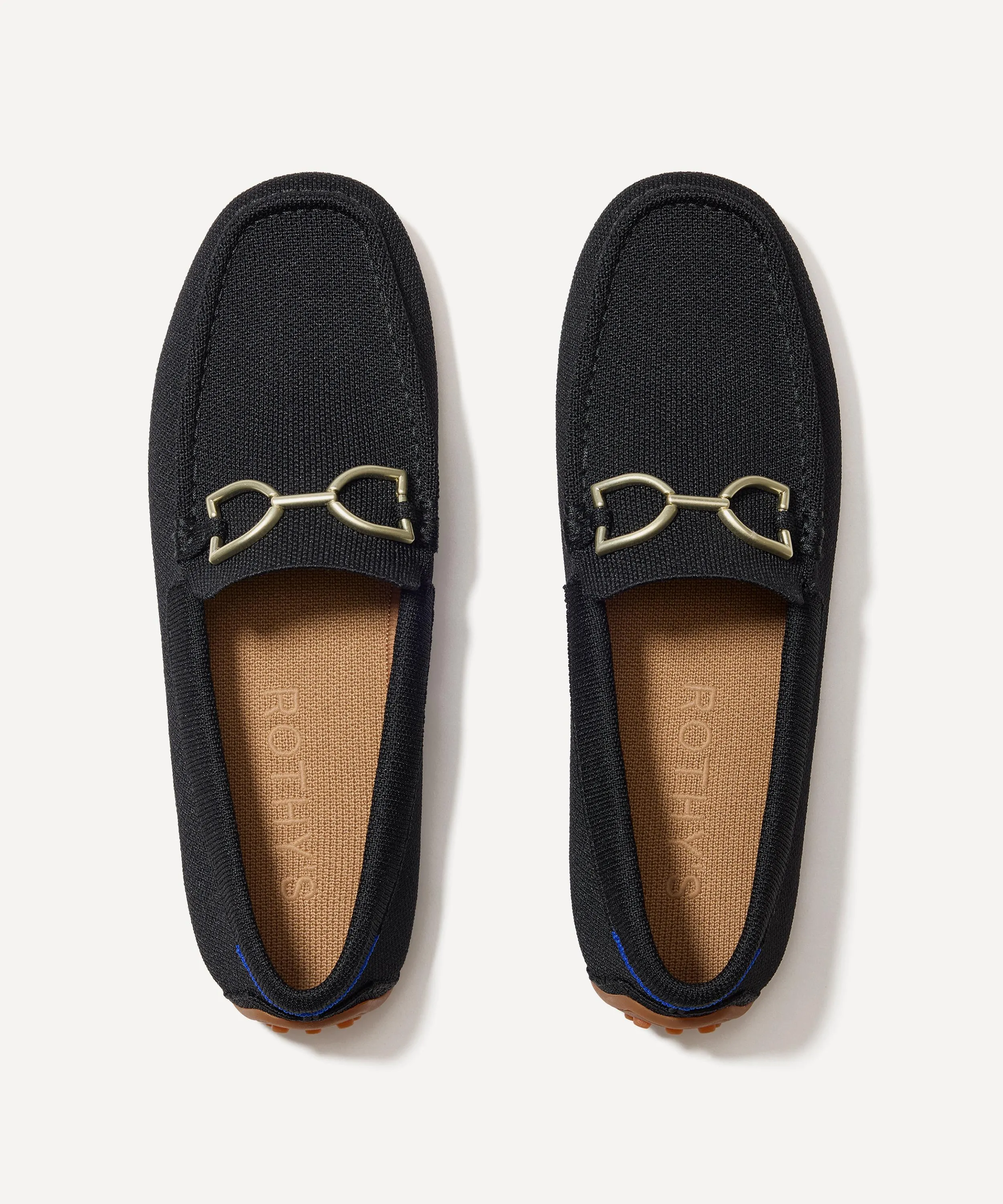 Double Bit Driver Black Loafers