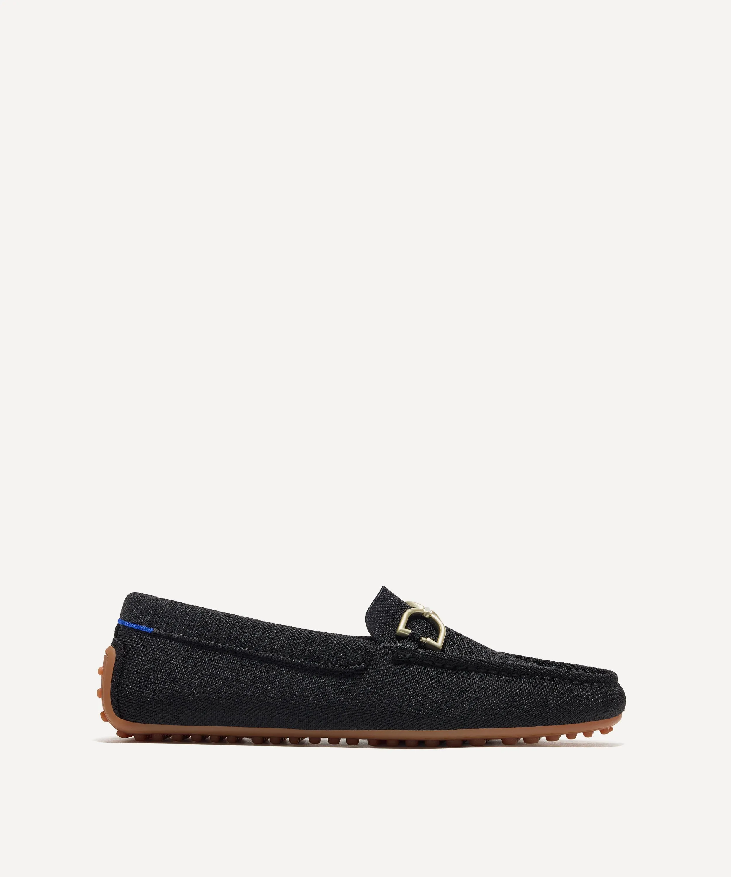 Double Bit Driver Black Loafers