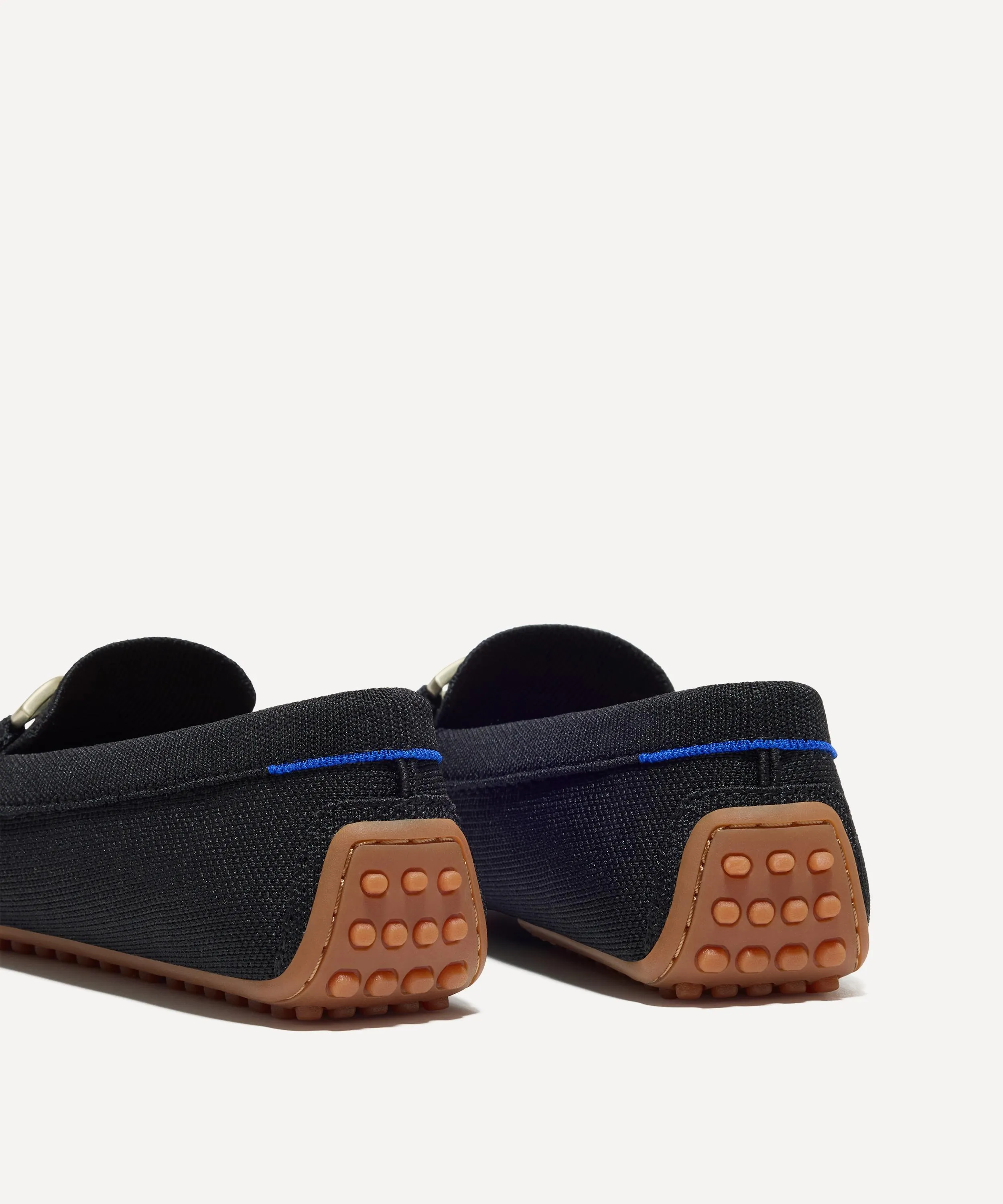 Double Bit Driver Black Loafers