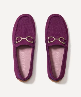 Double Bit Driver Purple Sapphire Loafers