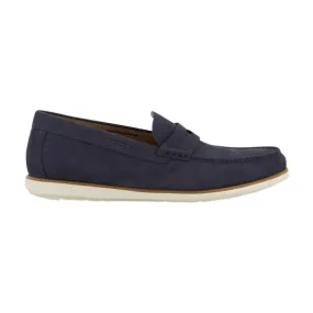 DUNE LONDON Berkly Penny Trim Loafers - Blue