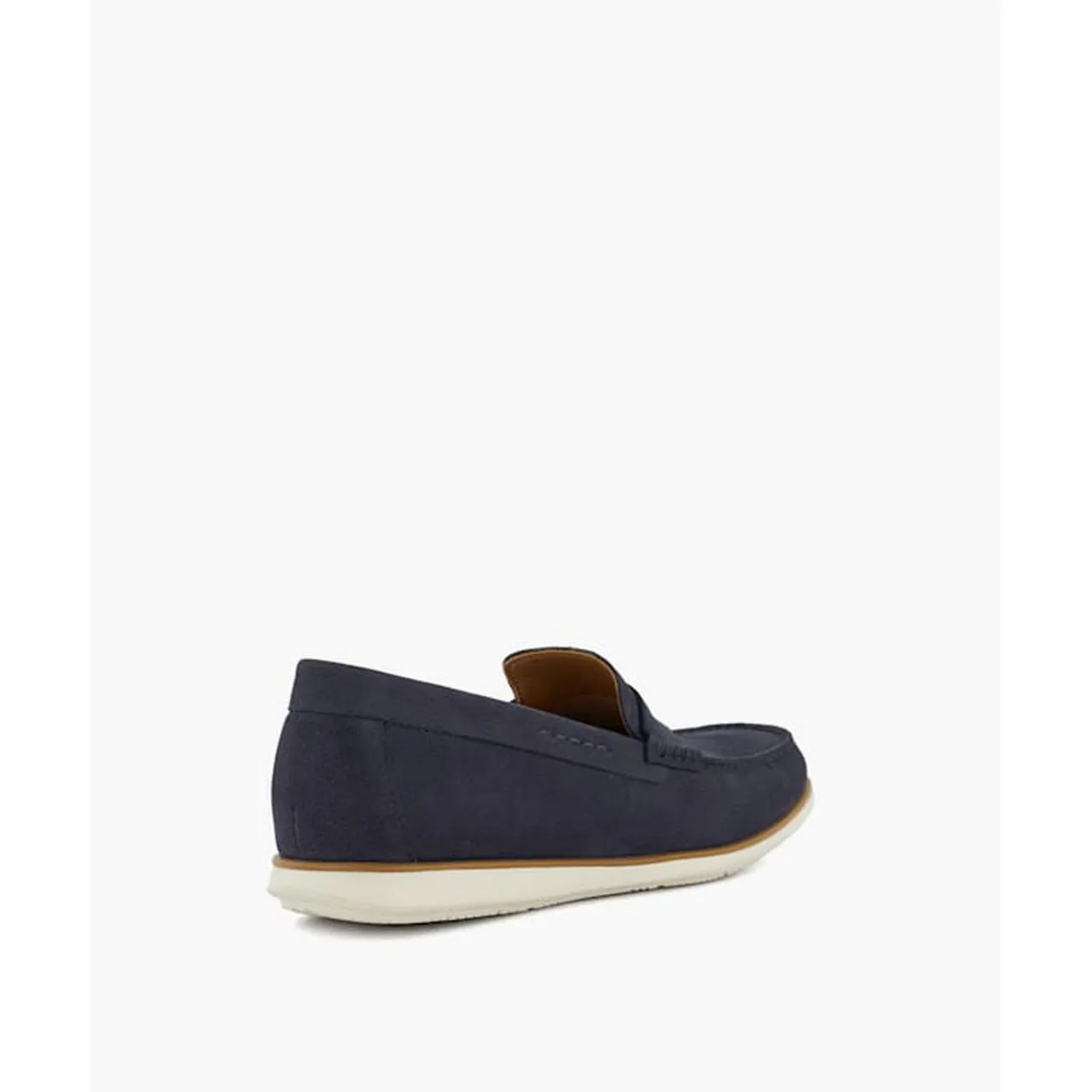 DUNE LONDON Berkly Penny Trim Loafers - Blue