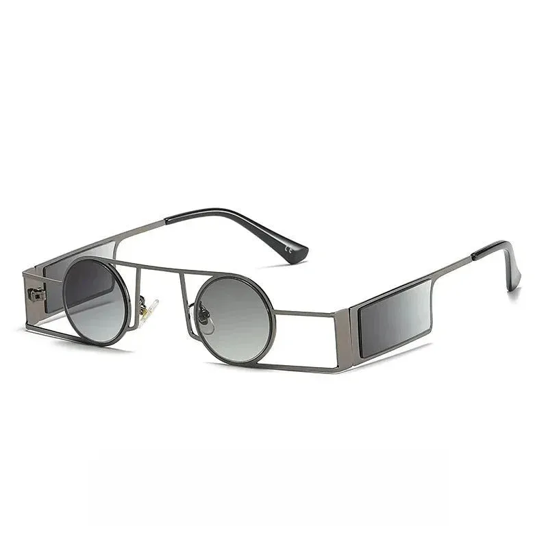 Fashion Retro Style UV400 Punk Sunglasses for Men and Women