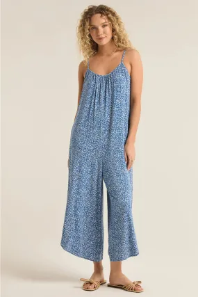 Flared Deval Ditsy Jumpsuit