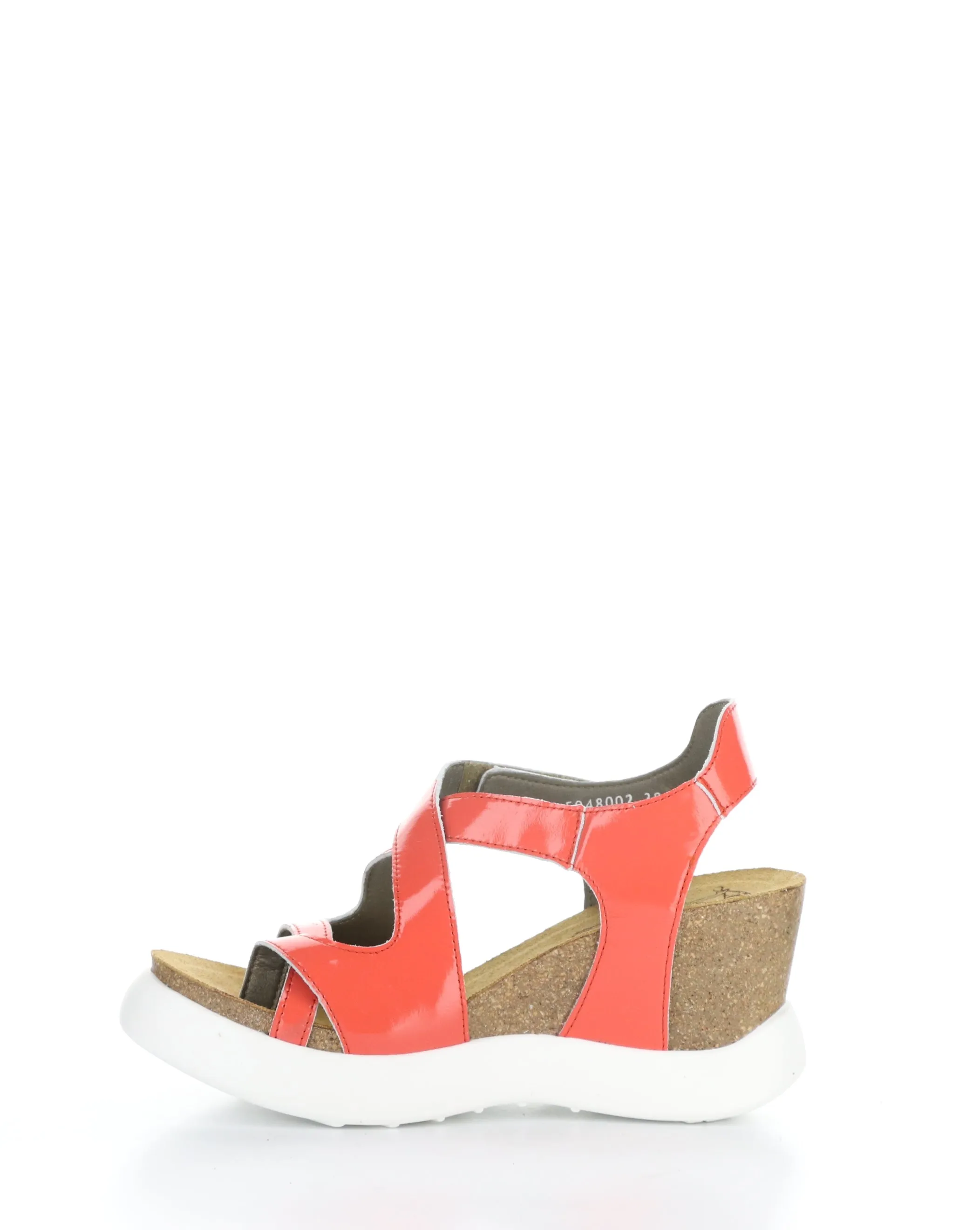 GAVI048FLY 002 SCARLET Velcro Sandals