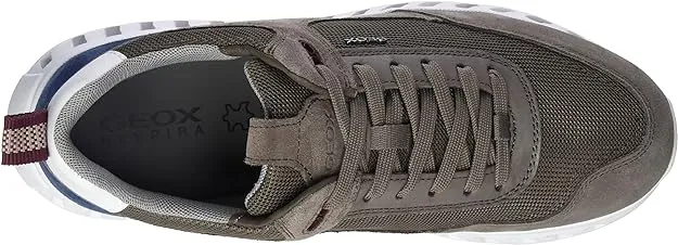 Geox Men's U Outstream Sneaker Dove Grey