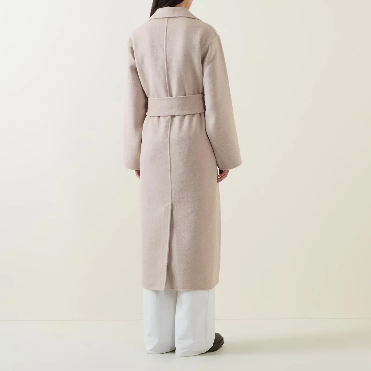 INWEAR The Sustainable Edit Tilla Wrap Coat - Beige