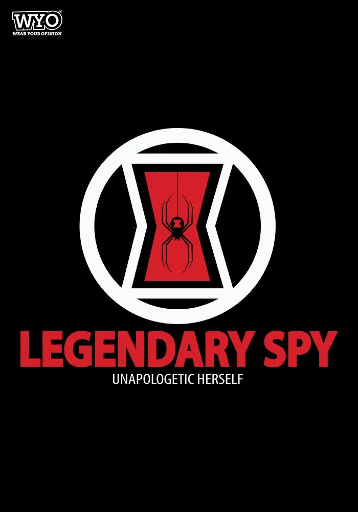 Legendary Spy Black Widow Women Tshirt