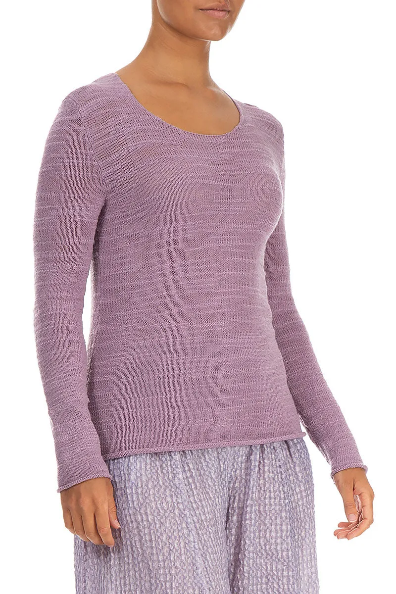 Lilac Wool Sweater