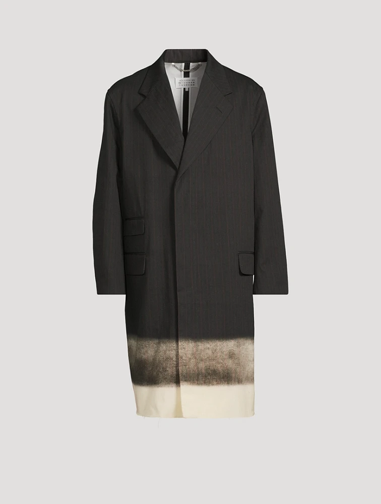 MAISON MARGIELA Cotton Ombre Coat