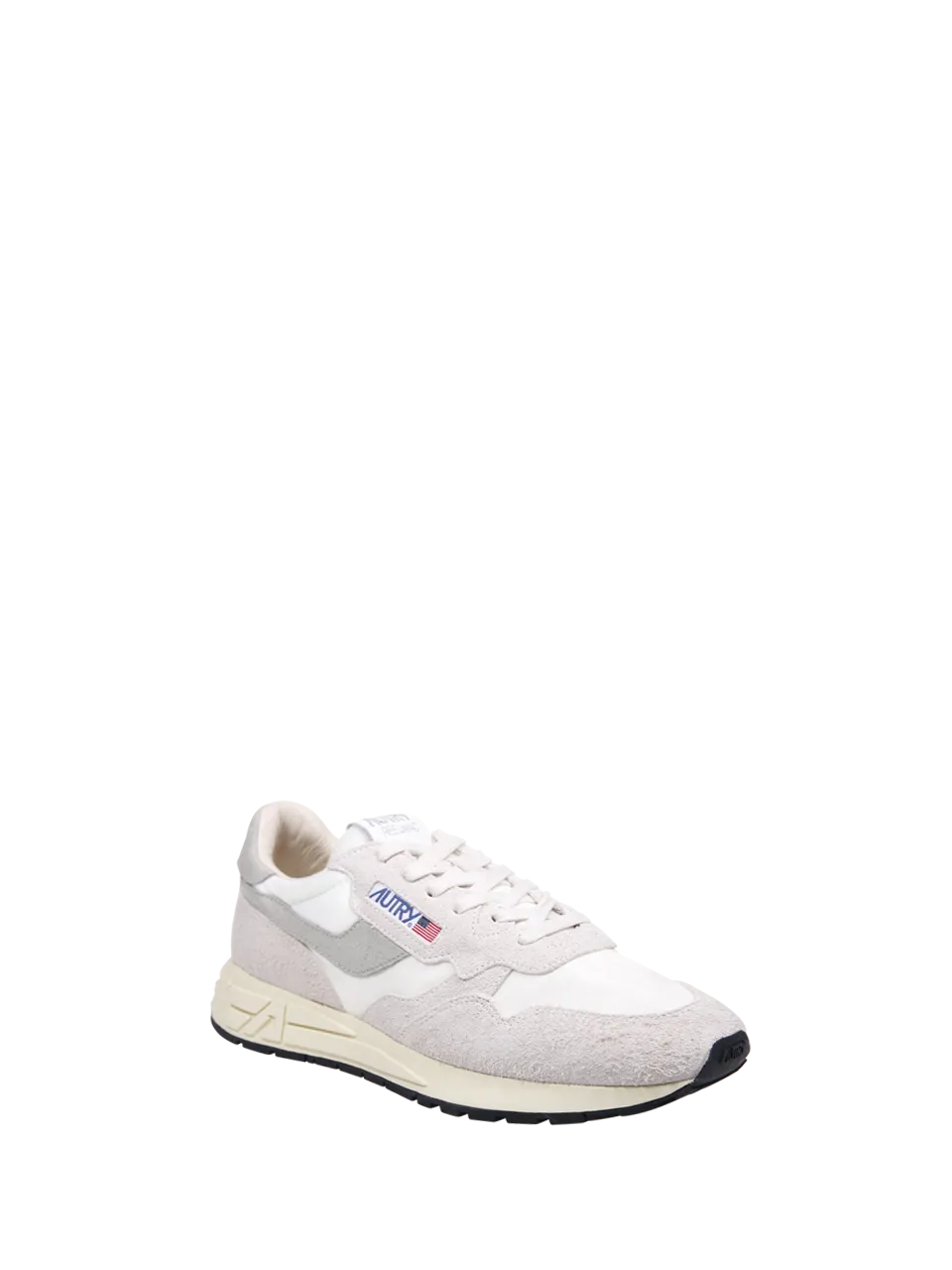 MEN AUTRY WHITE LEATHER REELWIND LOW SNEAKER