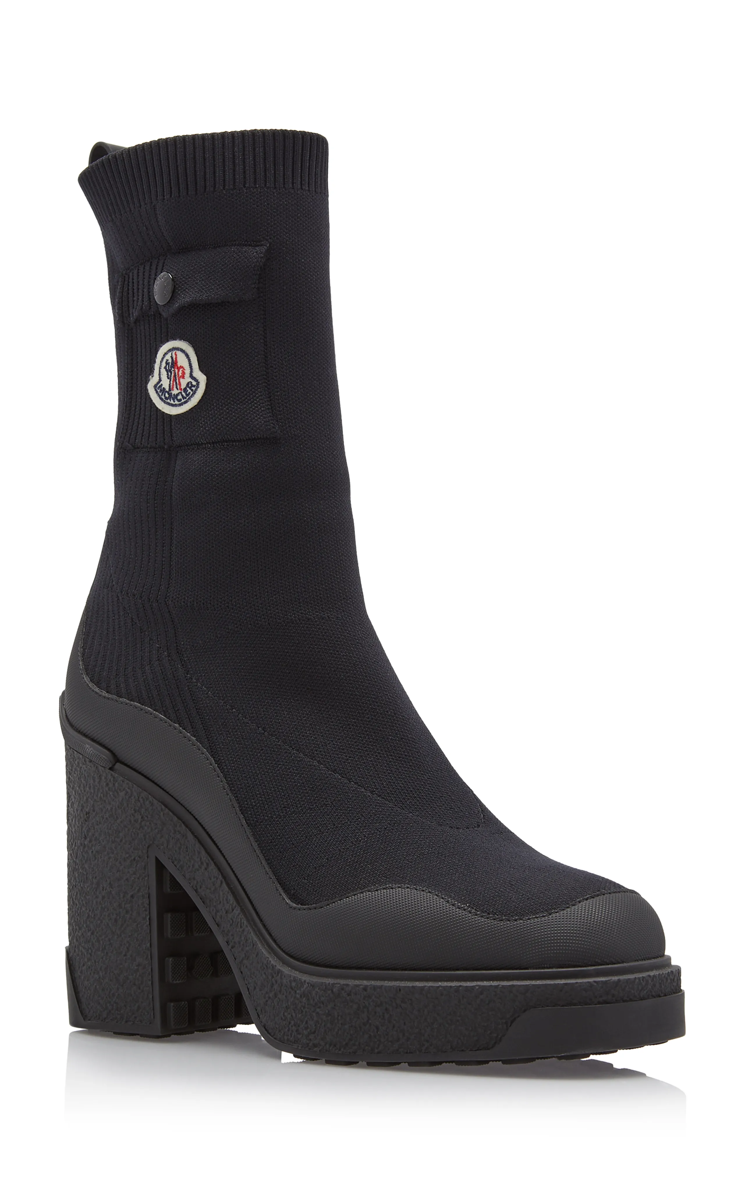 Moncler Splora Knit Ankle Boots