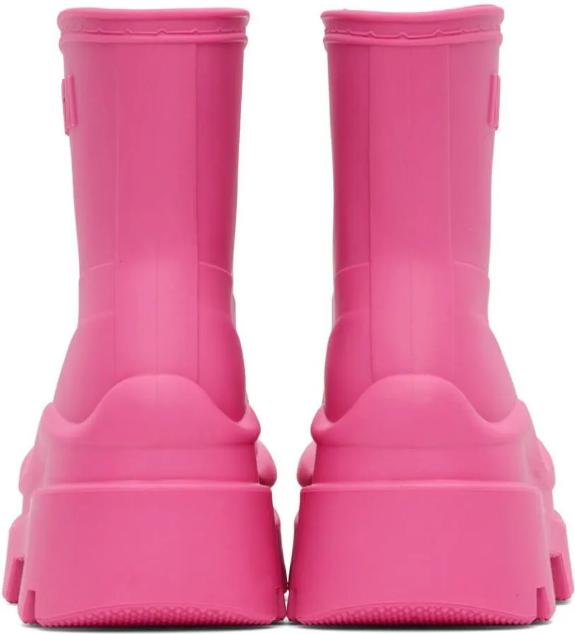 MSGM Pink Supergomma Boots