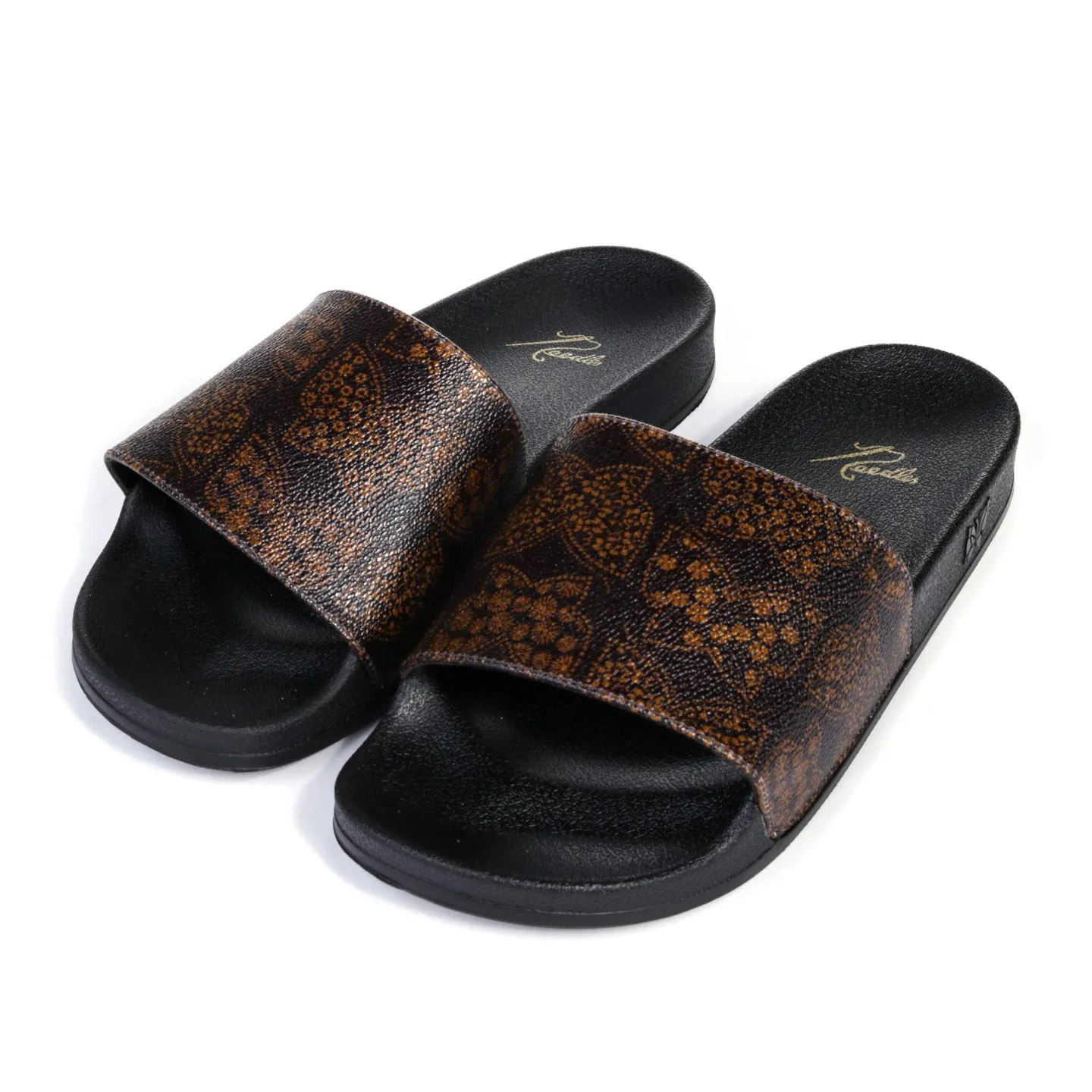 NEEDLES SHOWER SANDALS PAPILLON BROWN