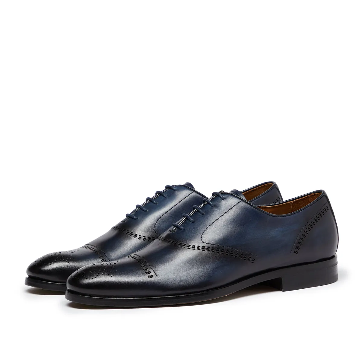 Oliver Sweeney - Sassetta Calf Oxford in Navy