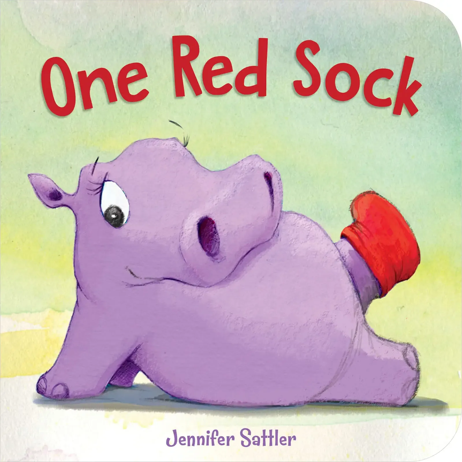 One Red Sock Board Book