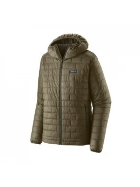 Patagonia Mens  Nano Puff Hoody : Sage Khaki