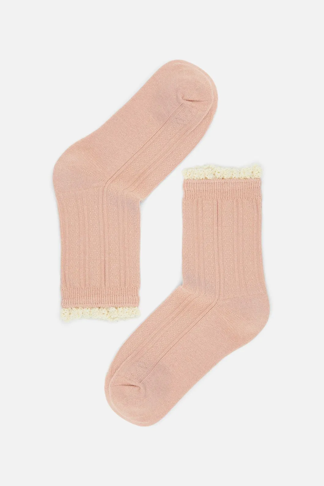 Rib Lace Sock