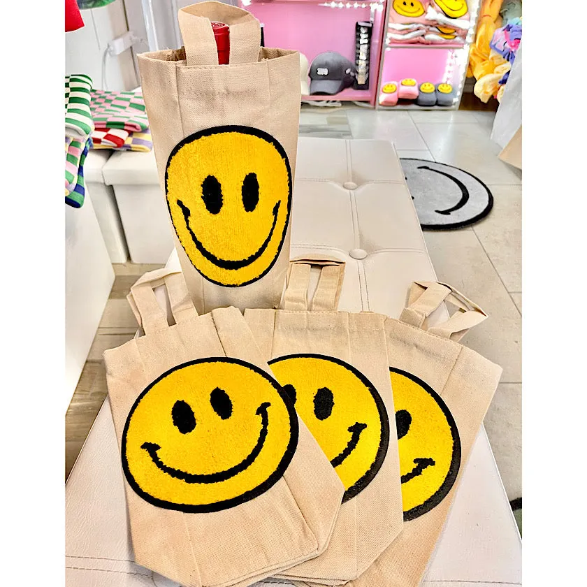 Soho Happy Face Wine bag