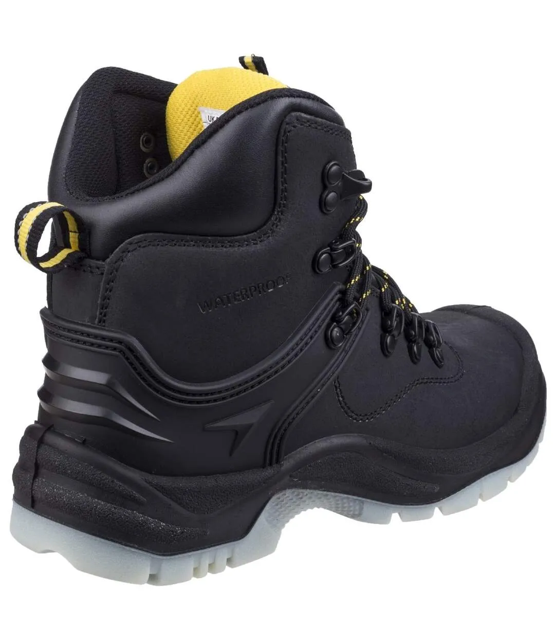 Steel fs198 safety boot / womens ladies boots / boots safety black Amblers