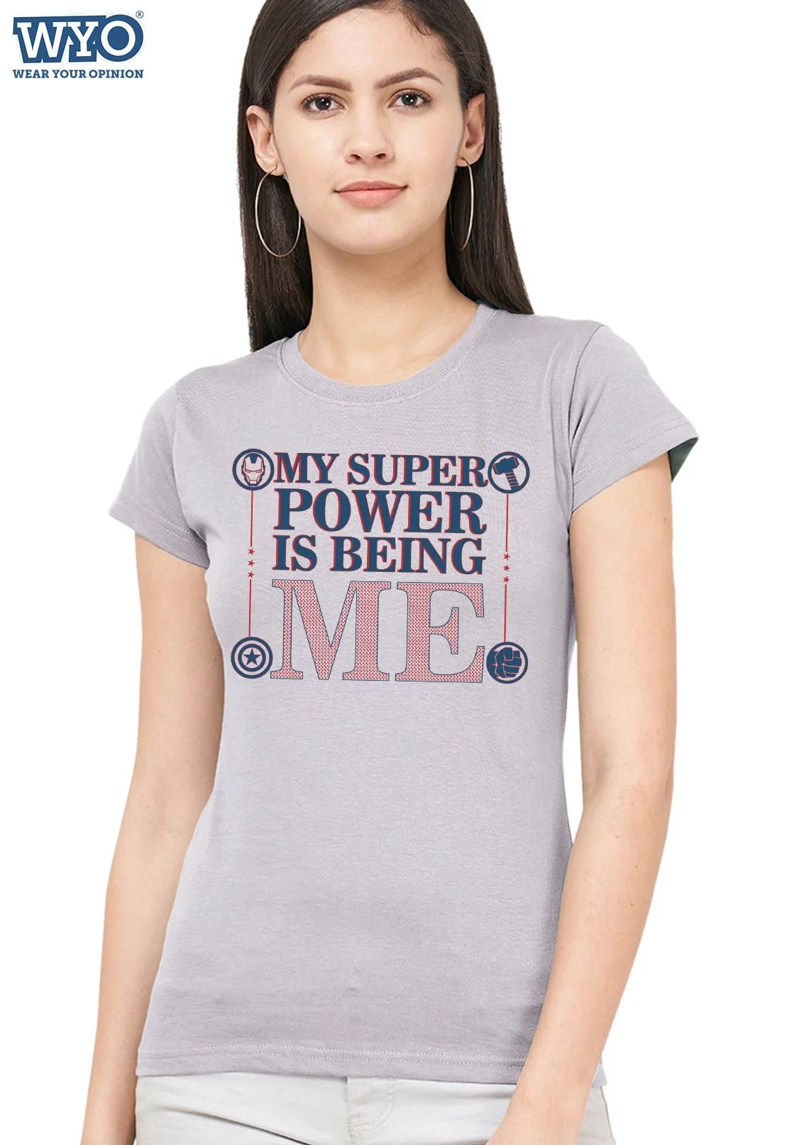 SuperPower Avenger Women Tshirt