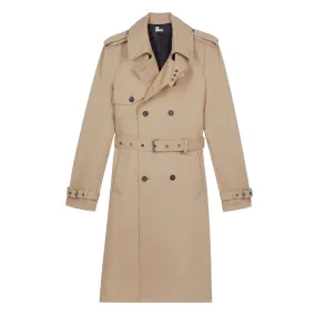 THE KOOPLES Belted Trench Coat - Cream