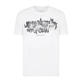 TSHIRT SKYLINE Man White