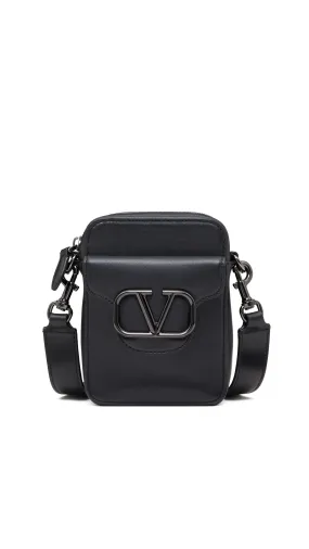 Valentino V Logo Cross Body Bag - Black