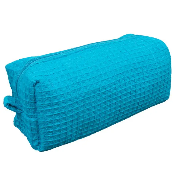 Waffle Weave Cosmetic Bag