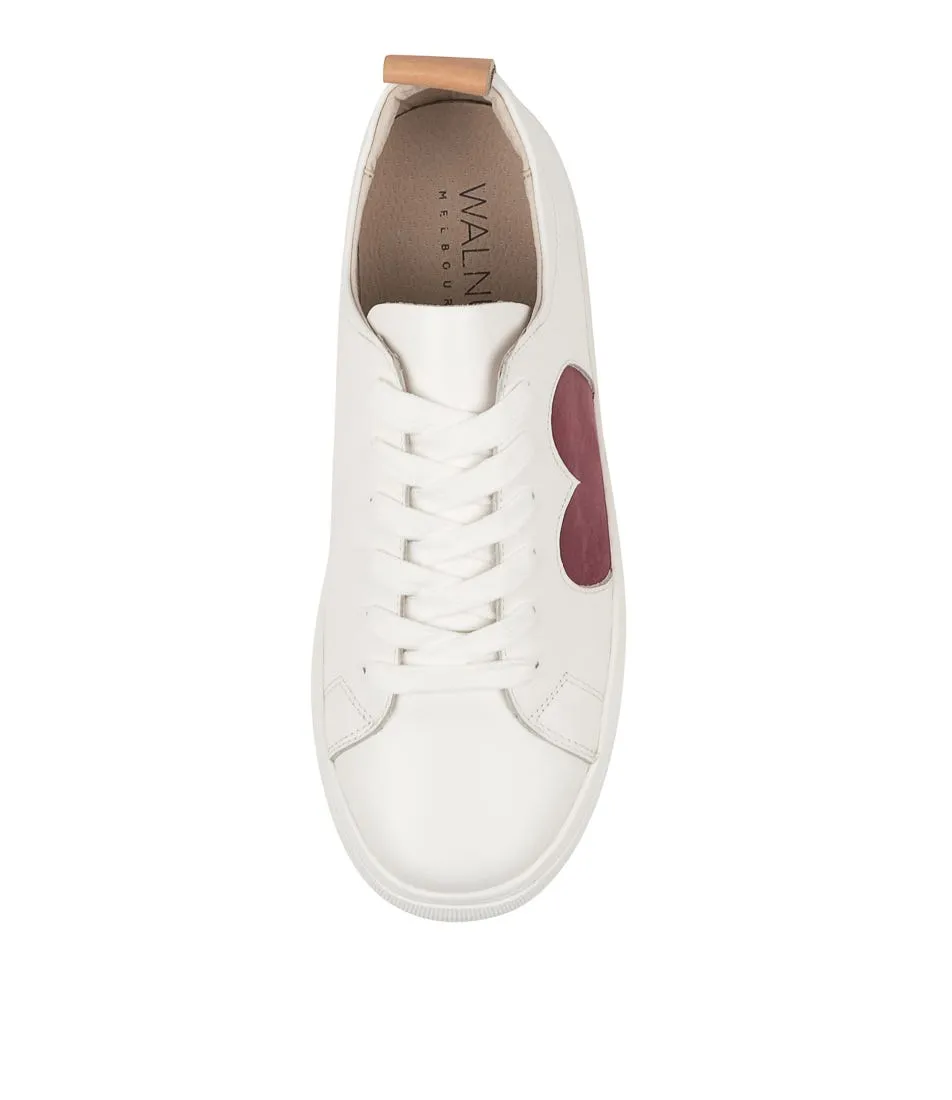 WALNUT Heart Sneaker Plum